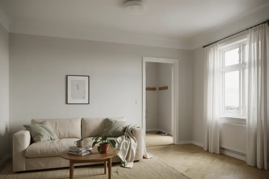 omm lning av tak och v ggar i radhus i skarpn ck